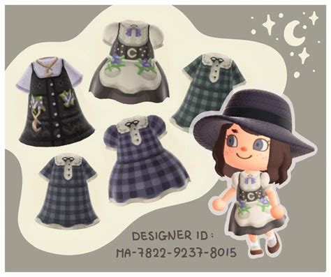 Designed A Little Collection Of Witchy Dresses Each Color Of The Plaid