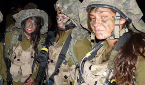 Israeli Female Soldiers Show Path Us Women Warriors Are On The