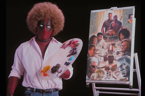 New ‘deadpool 2 Teaser Spoofs Bob Ross With New Footage