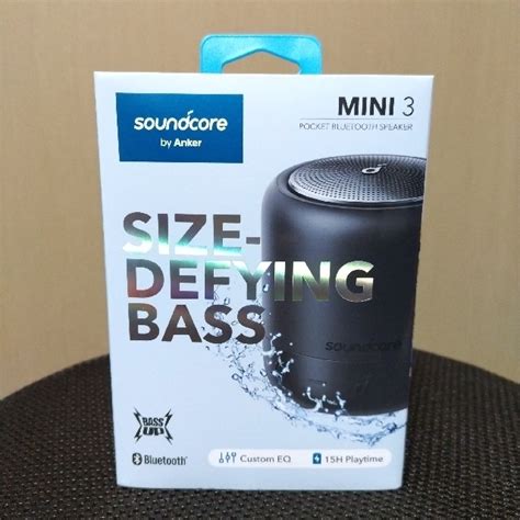 Anker Anker Soundcore Mini 3 A3119011 ブラックの通販 By ヨッシー0714s Shop