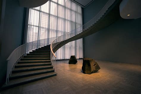 Floating Spiral Staircase Of Chicago Art Institute Photograph By Daniel