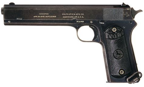 Colt Model 1902 Military Semi Automatic Pistol