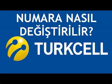 Turkcell Numara Değiştirme Nasıl Yapılır YouTube