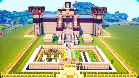 Building Techno Gamerz Castle How To Build Techno Gamerz Castle In