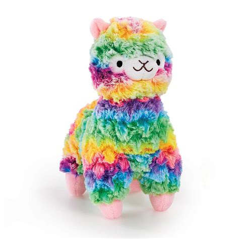 Snuggle Buddies Fleecy Mini Llama 9 Plush Rainbow R Exclusive Toys