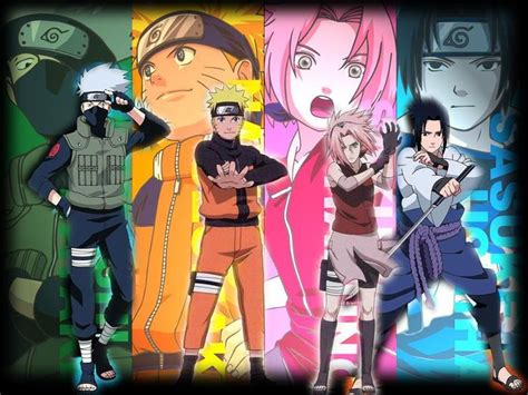 Team Naruto Shippuden Anime Naruto Shippuden Characters Naruto Sasuke Sakura