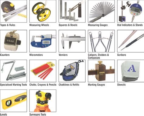 Mechanical Engineering Mechanical Instruments And Tools With Names