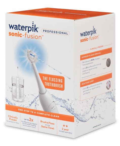 Waterpik Sonic Fusion Is The Worlds First Water Flossing Toothbrush