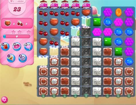 Tips And Walkthrough Candy Crush Level 4834
