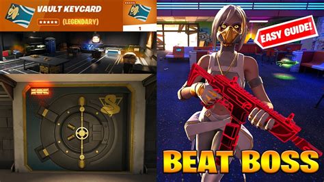 How To Beat Gold Blooded Ace Boss Easy In Fortnite Where To Find Gold