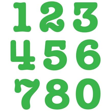 This page is filled with resources to help you teach your children numbers. 9 Best Images of Printable Block Numbers 1 10 - Free Printable Numbers 1 10, Number 4 Stencil ...