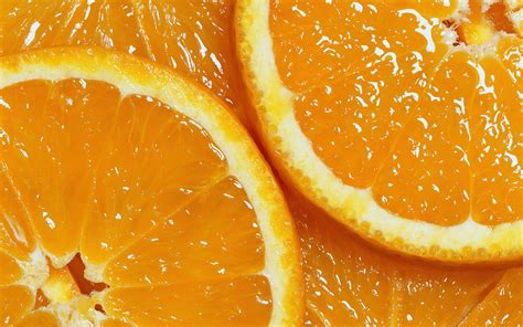 Delicious And Attractive Orange Slice Close Up Photography Wallpaper