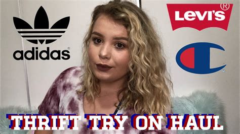 Try On Thrift Haul Riley Ray Youtube