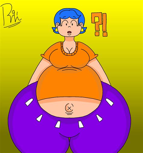 Fa Surprised Bloated Belly Randomn91 By Radanybly91 On Deviantart