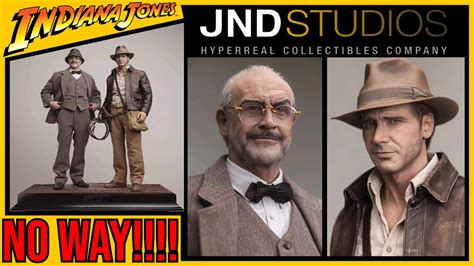 JND Studios 1 3 Statue Indiana Jones And The Last Crusade Henry Walton