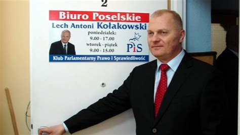 We wtorek, 27 września 2011 roku, poseł lecha antoni kołakowski udzielił wywiadu dla radia nadzieja, wyjaśniając swoje hasło wyborcze. Podlaski poseł Lech Kołakowski odszedł z klubu PiS