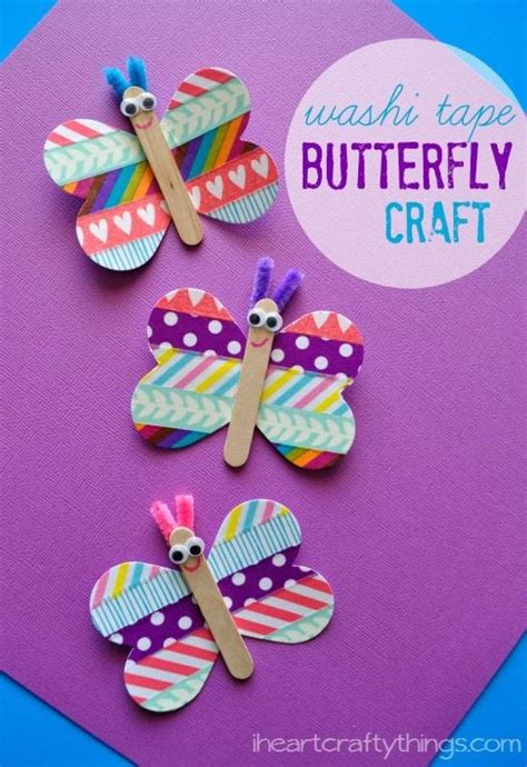 50 Spring Crafts For Kids Preschoolers And Toddlers To Make This