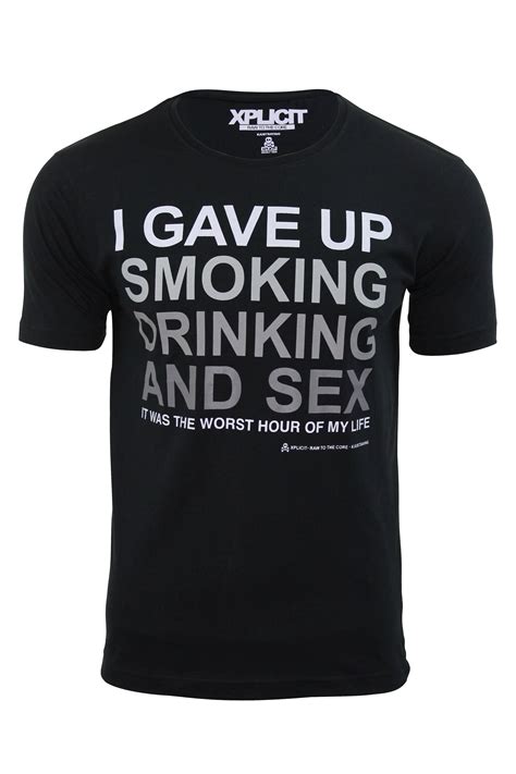 Mens T Shirt Xplicit Funny Rude Joke Novelty Slogan Graphic Print Cotton Tee Ebay