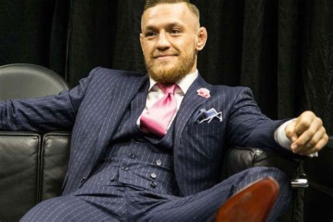 Conor Mcgregor S Fuck You Pinstripe Suit Man Of Many