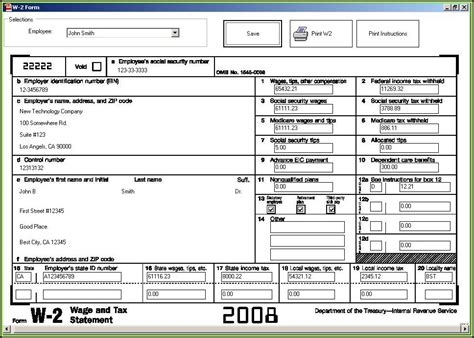 Employee W2 Form Sample Form Resume Examples Dp9l80z9rd