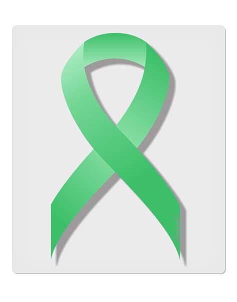 Celiac Disease Awareness Ribbon Light Green 9 X 105 Rectangul