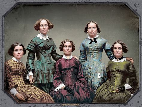 The Clark Sisters Circa 1850 Vintage Portraits Vintage Photographs