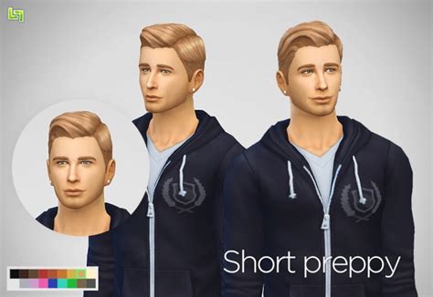 Two Mesh Edit Haircuts For Males At Lumialover Sims Sims 4 Updates
