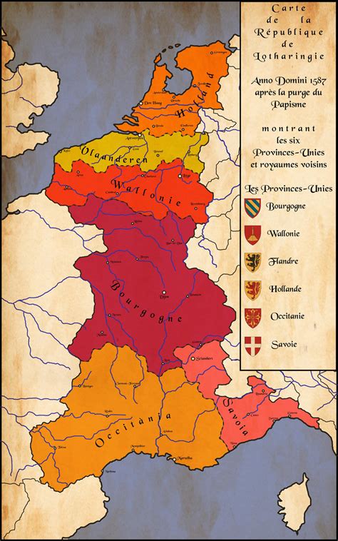 The Republic Of Lotharingia 1587 By Saluslibertatis On Deviantart