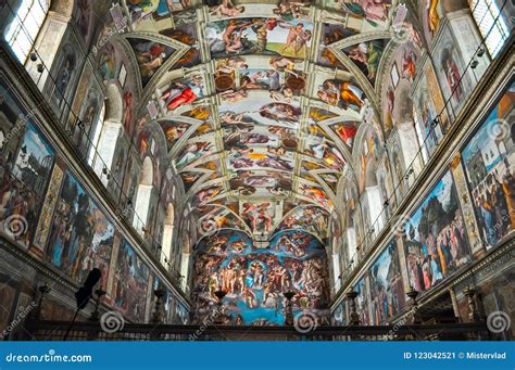 Sistine Chapel Of Vatican Museum Editorial Photo Image Of