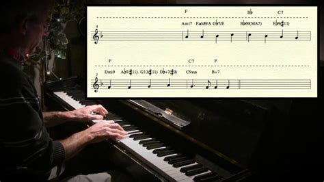Ode To Joy Jazz Piano Reharmonization Youtube