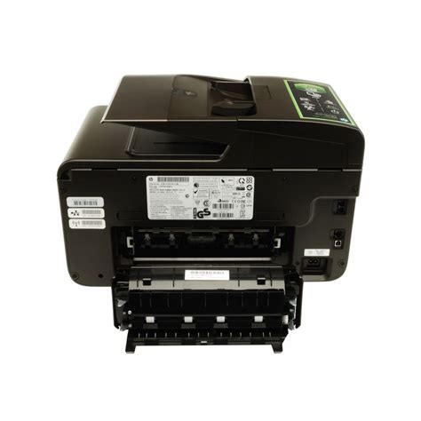 The printer doors, buttons, paper trays, and paper guides can be operated by users. HP OfficeJet Pro 8600 Plus - ProComponentes