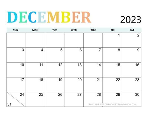 2023 Calendar Printable List Best Free Calendars For You