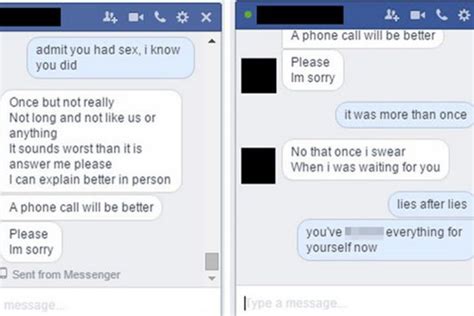 Girlfriend Exposed Having Sex Boyfriends Dad Shock Texts Daily Star