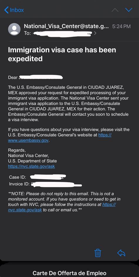 The case is sent directly to the embassy for nvc is the national visa center located in portsmouth, new hampshire. Army Letter For Requesting Expedited Visa Process : The case is sent directly to the embassy for ...