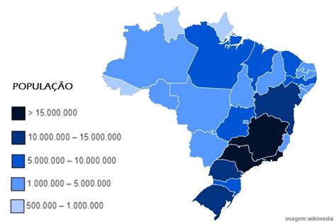 Top 10 Estados Mais Populosos Do Brasil Em 2021 • Mundo Top 10