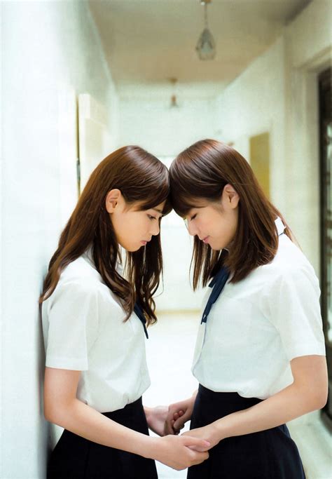 akb48wallpapers nanase nishino and kazumi takayama西野七瀬高山乃木坂 girls in love human poses reference