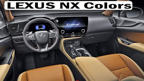 Lexus Nx 2022 Interior Colors Orlinski Mezquita