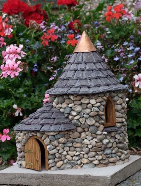 17 Cutest Miniature Stone Houses To Beautify Garden This