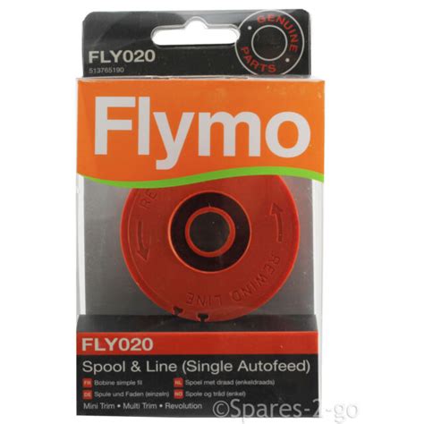 Flymo Strimmer Spool & Line Single Autofeed Cordless Multi Trim Ct250 ...