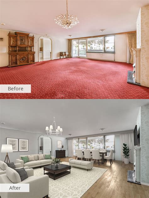 Attractive Staged Homes Before And After Photos From Fixthephoto