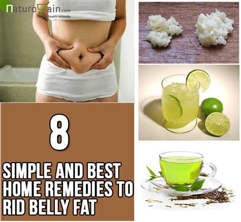 8 Simple And Best Home Remedies To Rid Belly Fat