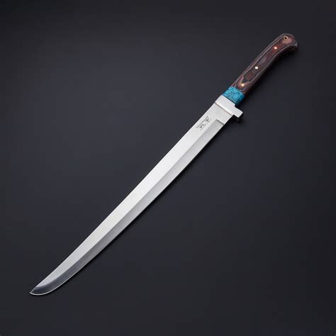 Turquoise Modern Katana Sword Dōnotsura Touch Of Modern