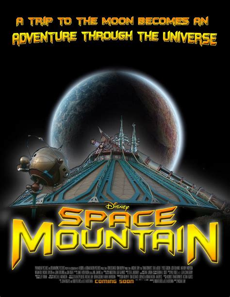 Disney Space Mountain Space Mountain Disney Posters Poster