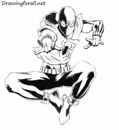 Spider Scarlet Drawing Ben Reilly Draw Comic