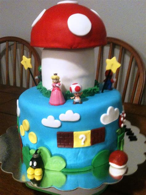 Not the most original idea, but it was a blast. Super Mario Bros Cake - CakeCentral.com