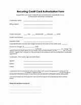 Images of Credit Card Payment Agreement Form