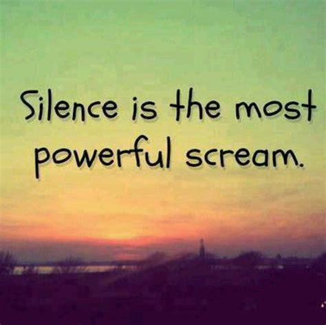 Silence Quotes I
