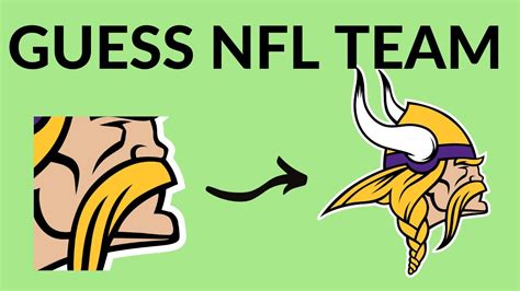 Quiz Guess The Nfl Teams By A Portion Of Their Logo Youtube