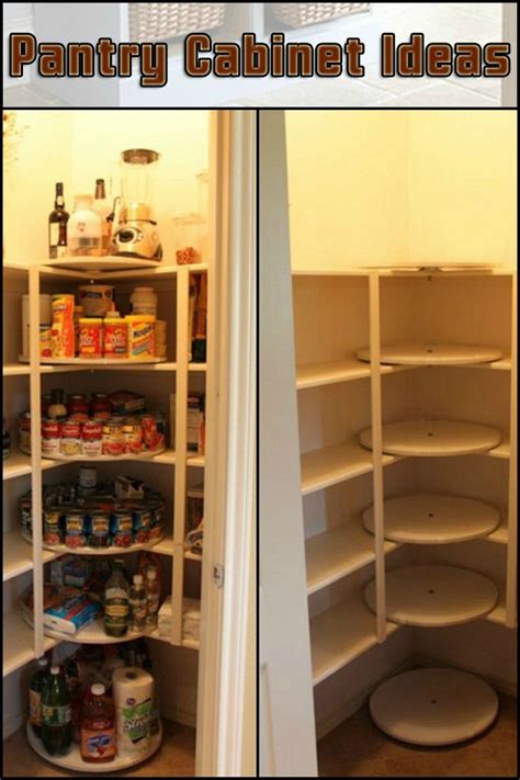 Two Pictures Of The Inside Of A Pantry