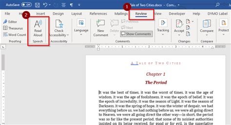 Have Microsoft Word Read Your Document Aloud Weston Technology Solutions